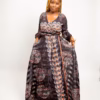 Selasi Wrap dress Black Rubble