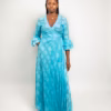 Selasi Wrap dress Dusty Aqua