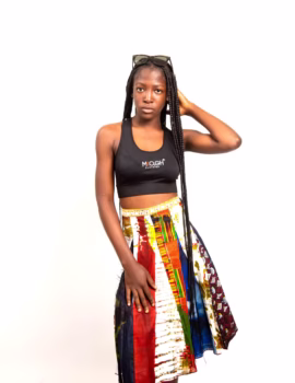 3/4 Splash wrap skirt