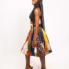 3/4 Splash wrap skirt