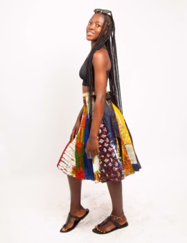 3/4 Splash wrap skirt