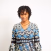 Selasi Wrap dress Mixed pattern Green