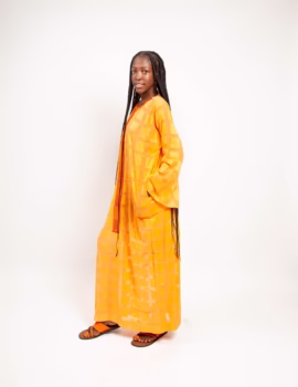 SWV Lady’s orange kaftan