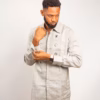 IMG_9342 Long sleeves Smokey grey linen in 8 squares