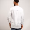 White Kaftan senator mawuli in long sleeves