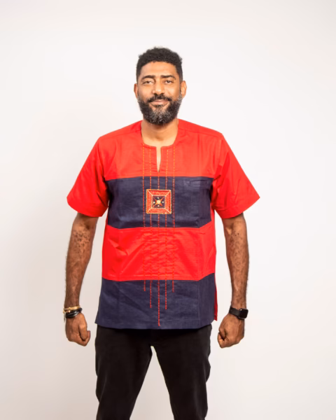 Short sleeves linen Ashanti